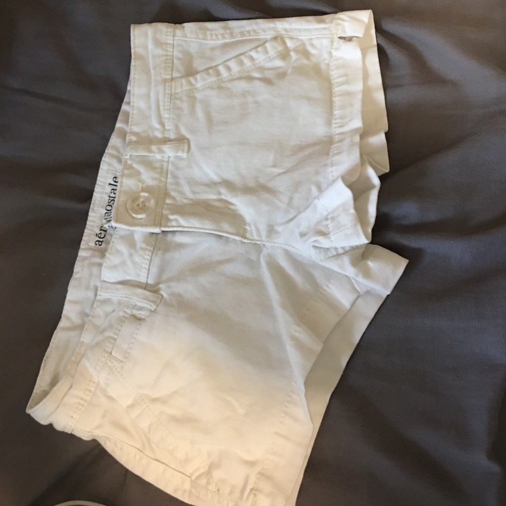 white booty shorts